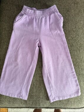Lilac Wide-Leg Sweatpants Madden girl